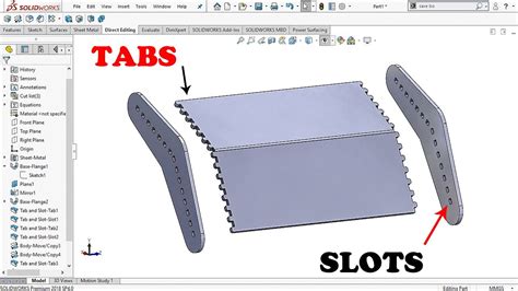 how to make tabs on metal sheet